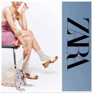 Zara Cream Mules